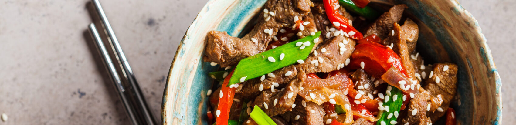 Wok de bœuf et de légumes