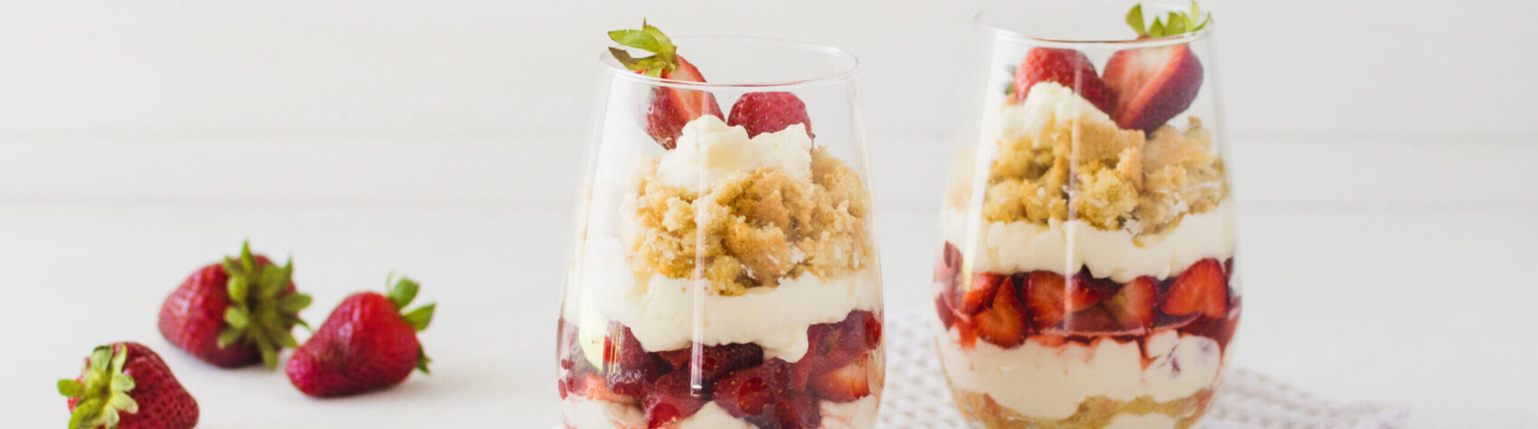 Tiramisu aux fraises