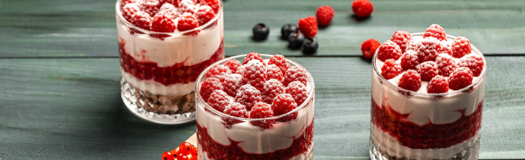 Yaourt-spéculoos aux fruits rouges