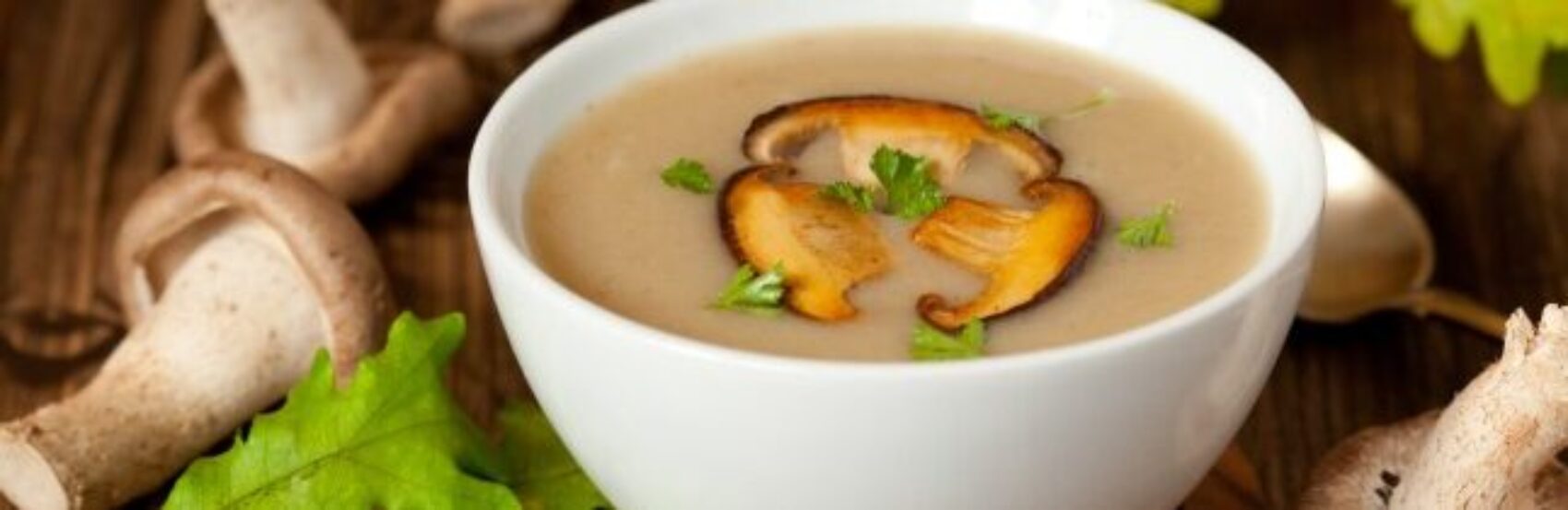 Potage aux champignons