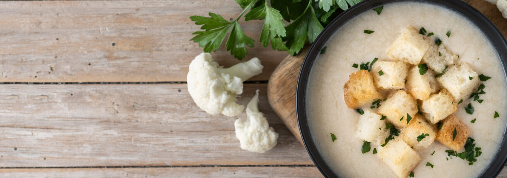 Soupe de chou-fleur de Malines